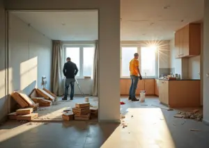 Процесс ремонта квартиры с разделением на этапы и комплексный ремонт